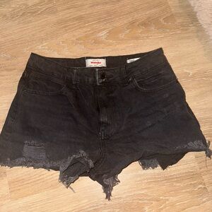 Wrangler Denim short Small never use them